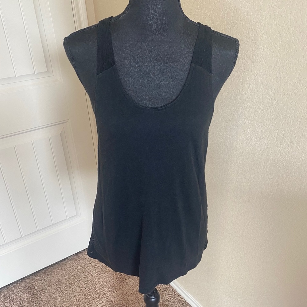 PINK Lace Racerback Tank